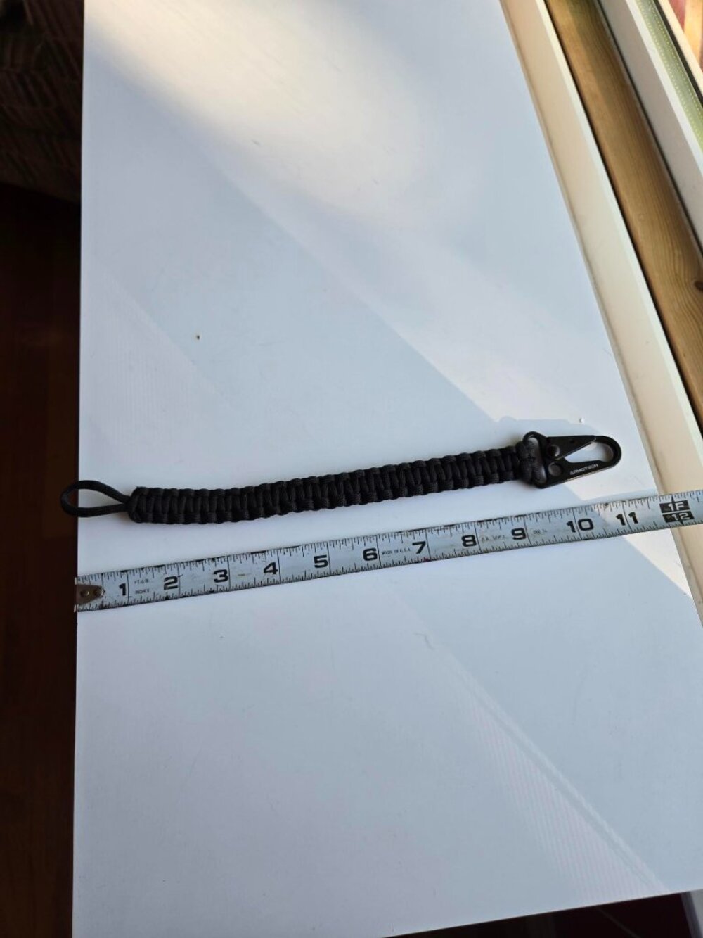 Armotech 12" paracord lanyard keychain